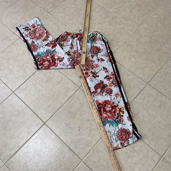 Y2K Baby Phat logo break away snap side jogger pants Women S drawstring waist - Picture 4 of 10